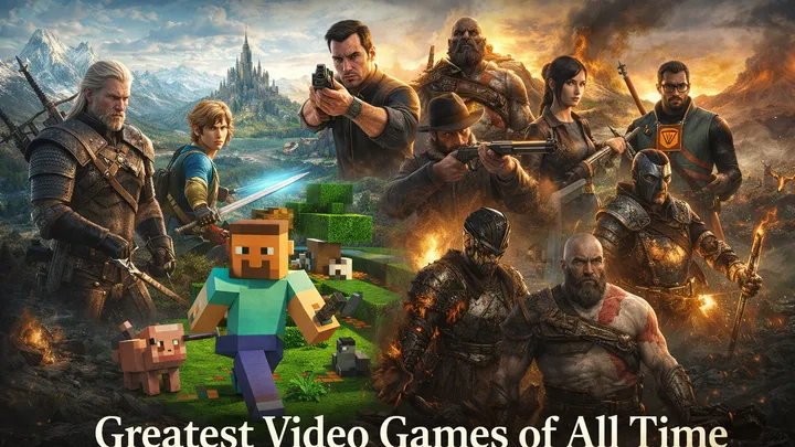 Top Games of All Time – Masterpieces That Shaped the Gaming Industry