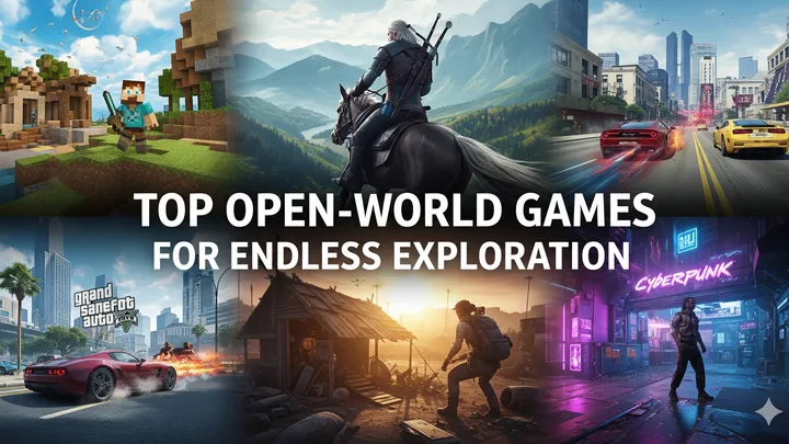 Top Open-World Games for Endless Exploration