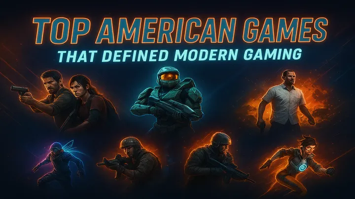 Top American Games That Defined Modern Gaming