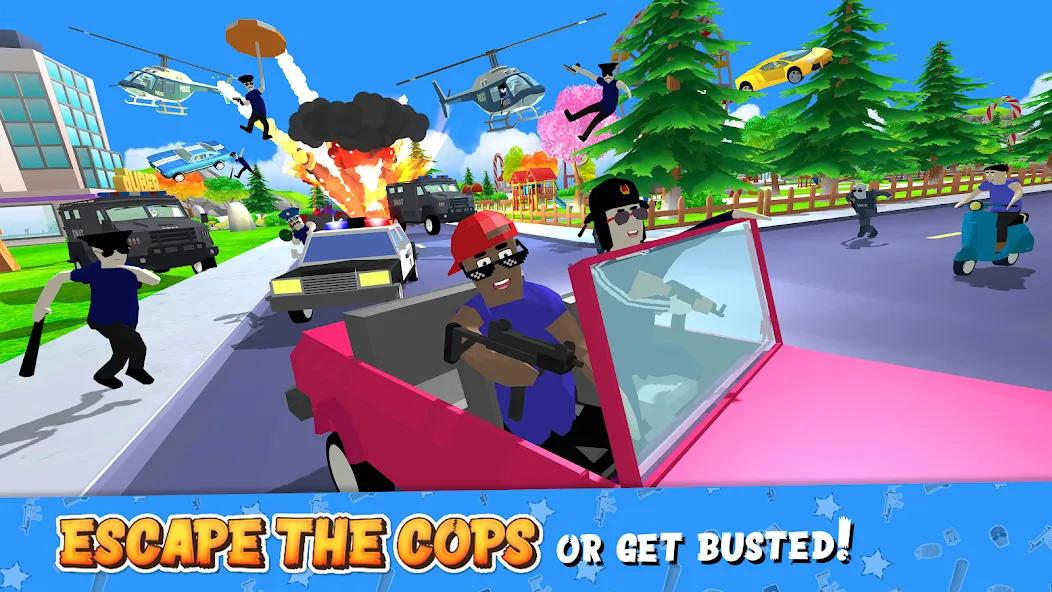 Dude Theft Wars FPS Open world screenshot 1
