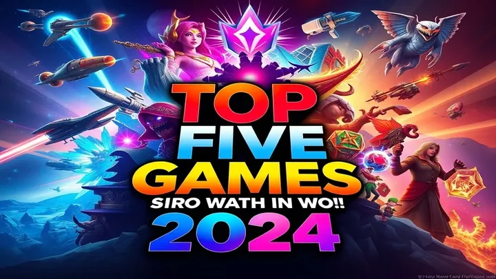 Top Five Upcoming Games to Watch in 2024