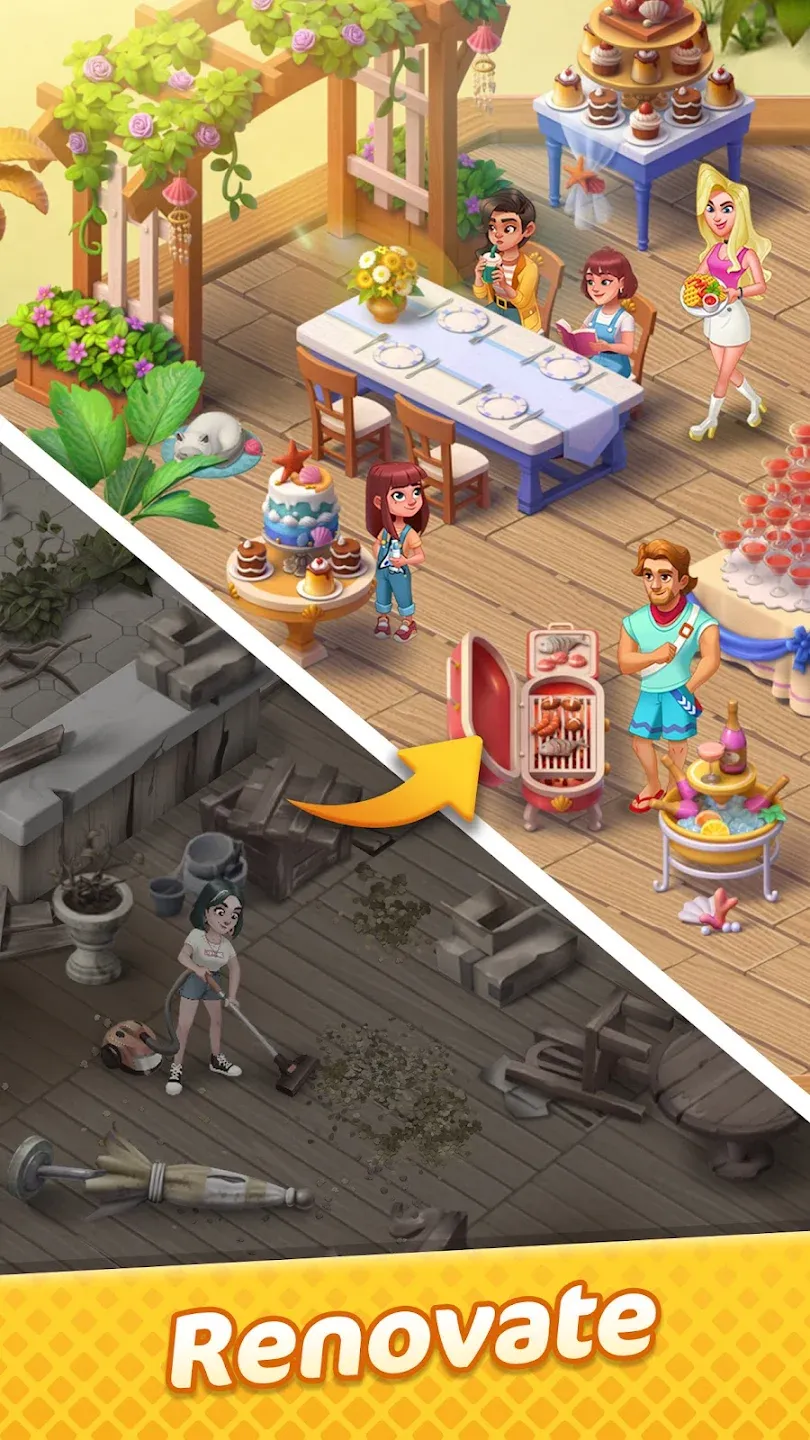 Gossip Harbor®: Merge & Story screenshot 4