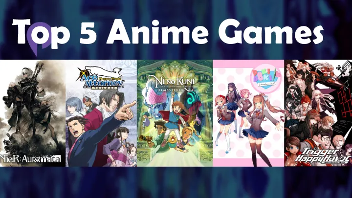 Top 5 Anime Games You Should Play Right Now