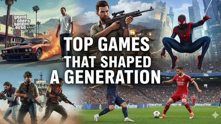 Top Games That Shaped a Generation of Gamers