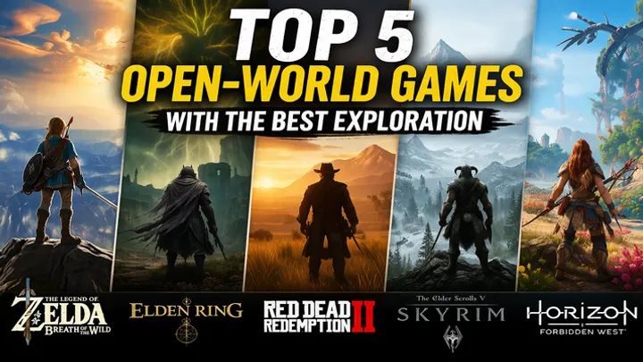 Top 5 Open-World Games With the Best Exploration Experience