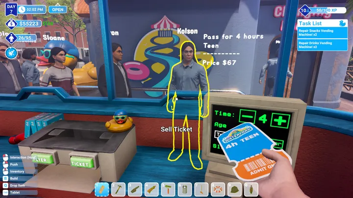 The Queue Problem: How Guest Pathfinding and Line Management Shape Success in Waterpark Simulator