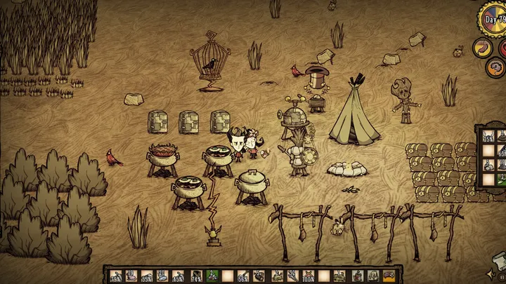Don't Starve Together: Surviving the First Winter Without Starving