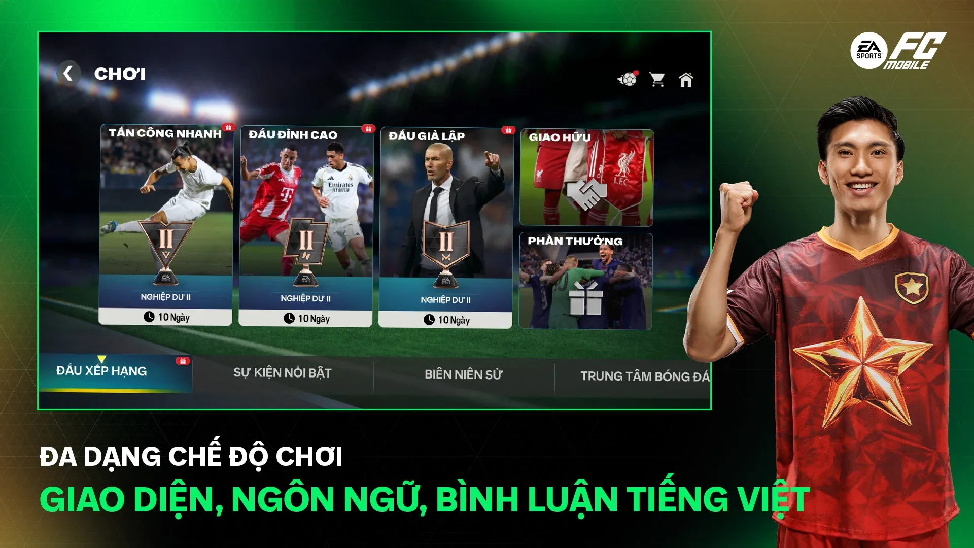 FC Mobile VN screenshot 1