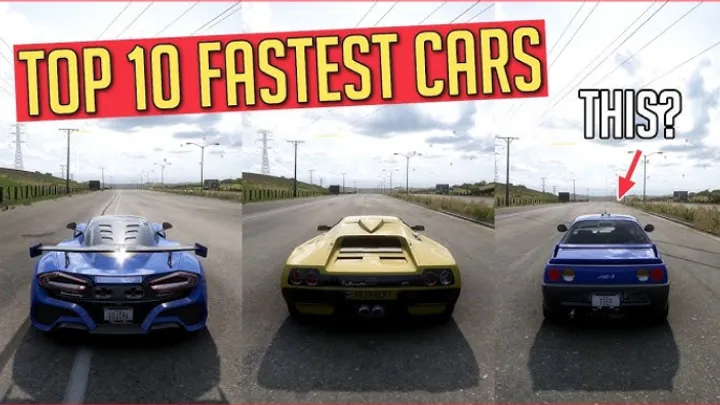 Top 10 Best Cars in Forza Horizon 5